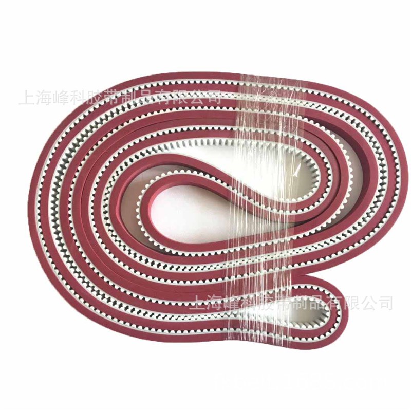 供应聚氨酯PU同步带加红胶8M-3480-10T  25T10-610+6APL