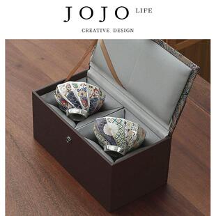 JOJO& x27;S PD.紫泉涧.文创高档杯主人杯单杯鎏银陶瓷茶杯