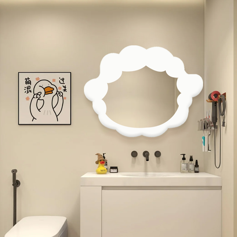 北欧ins可爱创意化妆镜