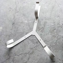 船用不锈钢救生圈支架铁质救生圈挂架挂钩配套三角架子存放架