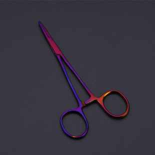 止血钳持针器直血管钳手术嵌宠物拔毛钳拔火罐镊子钳弯头脱钩钳子