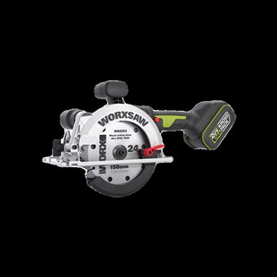威克士锂电锯WU535X圆盘锯充电圆锯深切56MM木工专用手提锯切割锯