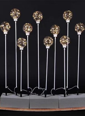 新款婚礼圆球吊灯 星空灯 10头铜线灯 龙珠吊灯 10头球泡婚礼吊顶