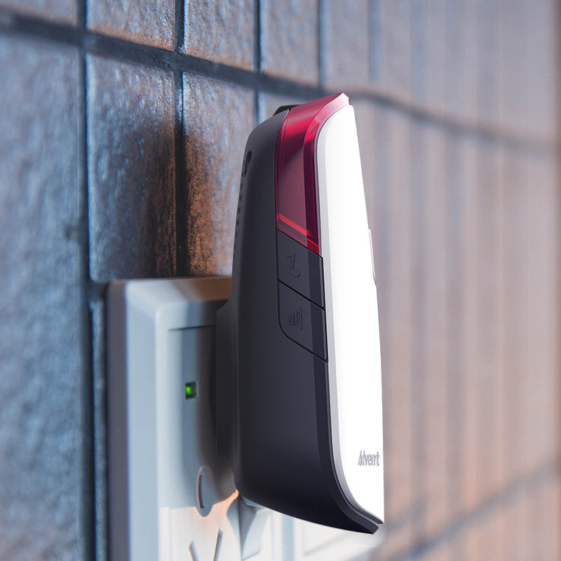 配件不可单独使用 海得曼自发电门铃中继讯号转发器超远距离响铃