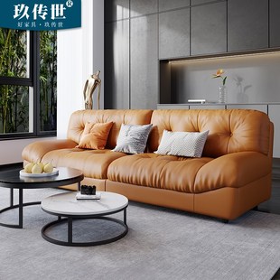 科技布沙发2022新款 简约现代客厅家用小户型布艺沙发云朵沙发免洗