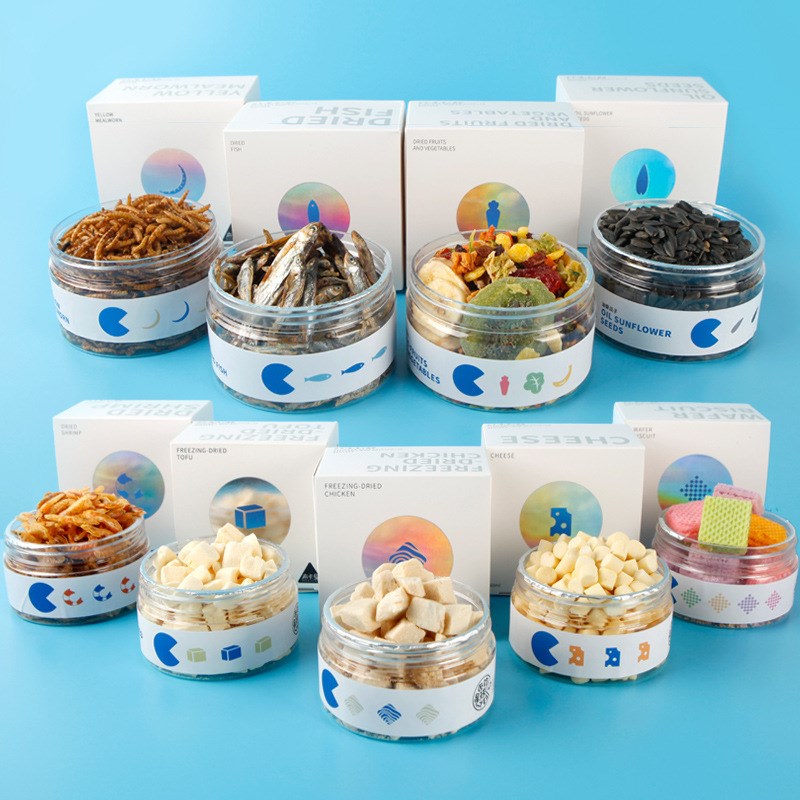 布卡星仓鼠零食粮食组合套餐大礼包金丝熊面包虫冻干磨牙威化饼干
