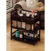 茶柜置物架客厅茶室置物柜博古架小型茶具架家用茶叶展示柜收纳架