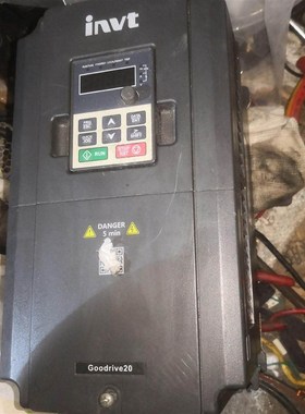 英威腾变频器GD20-004G-4  4KW 380V 品相