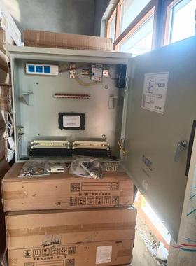 中天室外防水设备onu箱 明装600*600壁挂网络 交换机箱含恒温系统