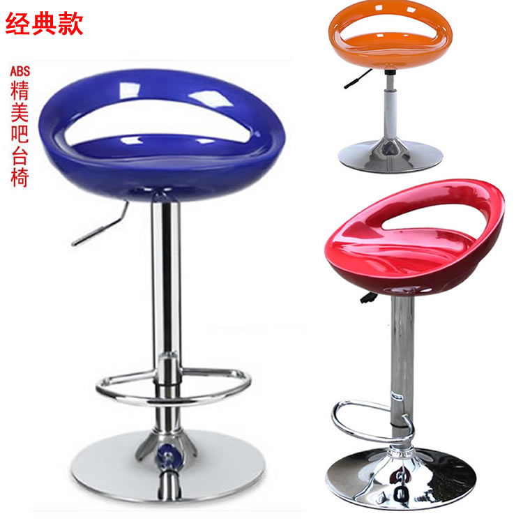 时尚ABS升降k吧台椅酒吧椅酒吧凳吧台椅柜台凳前台转椅子