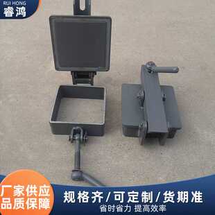 方形快开手孔加工Q235设备检查孔快开式观察孔碳钢快开门人孔