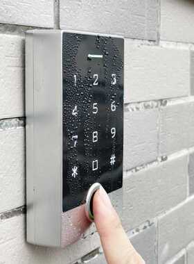 TF3涂鸦金属防水门禁机套餐指纹刷卡密码一体智能锁套餐配CS10AL