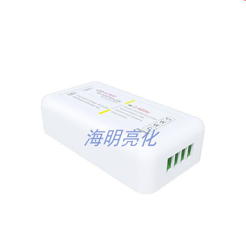 LED灯带2.4G触摸控制器色温/单色灯条无极调光调色12-24V遥控开关