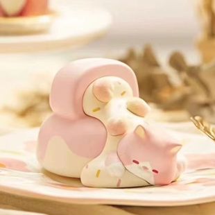 正版 FEMI午后茶点甜品系列潮玩整套盲盒手办摆件女孩生日礼物 新品