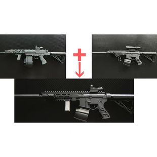 绝地求生暗区突围h4法老玩具枪3D打印不可发射模型1比3比例玩具