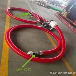 车小型软管抽灰机弹簧蛟龙大豆粱运输机吸粮机 粉煤灰装