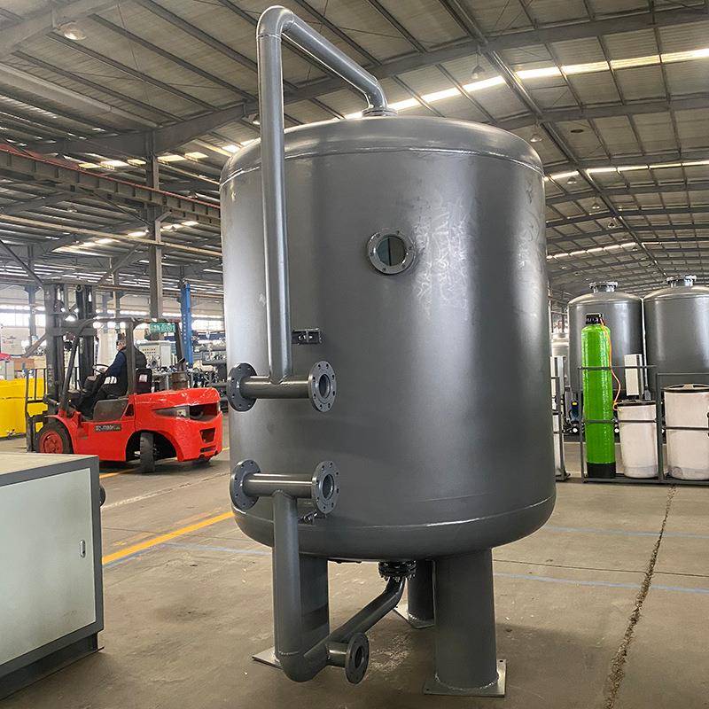 快速报价水处理过滤设备不锈钢碳钢内衬锰砂活性炭多介质过滤器