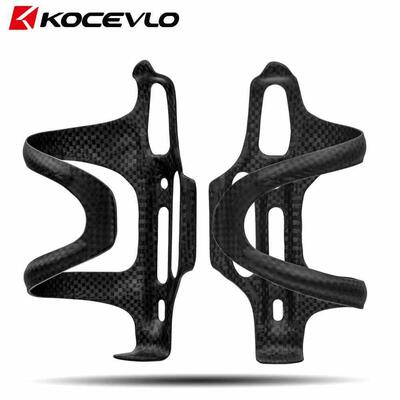 KOCEVLO全碳纤维3K无标侧拉自行车水壶架山地公路车瓶架单车配件