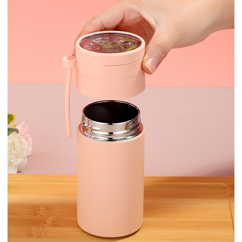 迷你泡茶保温杯茶水分离小巧女士学生男便携小容量随手杯定制logo