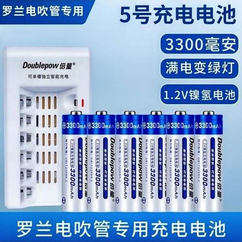 罗兰电吹管电池AE10/AE20/AE30专用镍氢1.2V充电电池5号大容量电