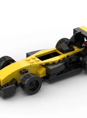 国产积木MOC-41589 雷诺 RS17方程式赛车玩具模型国产积木diy