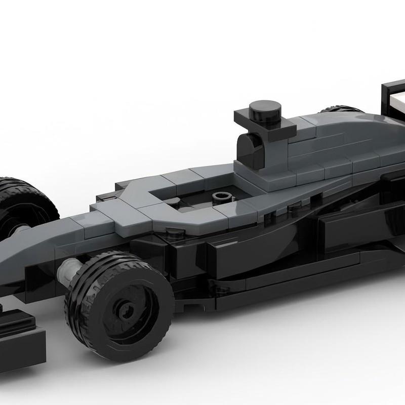 MOC-67159国产积木方程式赛车F1迈凯轮MP4-17D小颗粒积木拼装
