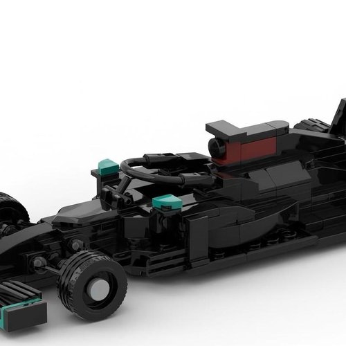 国产积木 MOC-59446 方程式F1 梅赛德斯 W11积木赛车模型男孩