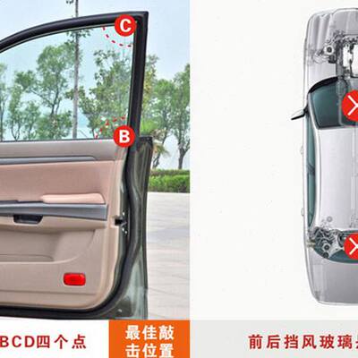 舜威带座多功能安全锤破窗器车用载应急逃生锤救生锤SD-3501