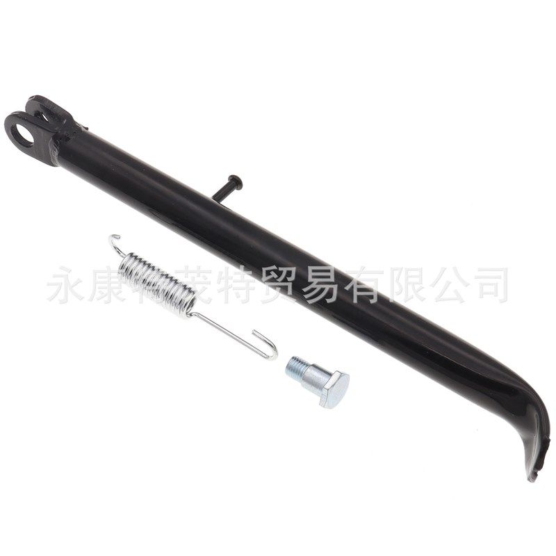 越野摩托车12寸后轮毂脚撑脚架295 385 420mm 侧边小脚单脚撑