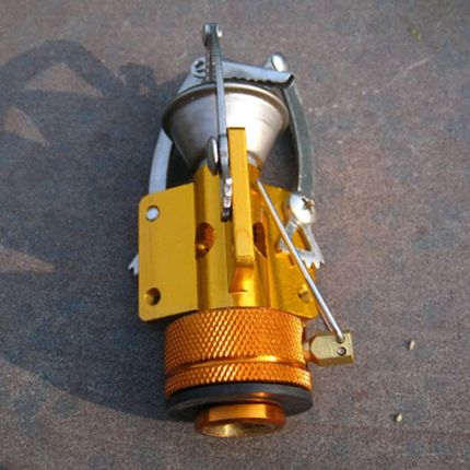 凹凸 户外超轻 猛火 野餐一体式防风野露营炊炉头 炉具    AT107