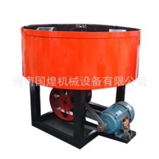 平口不锈钢轮碾式混沙机化工料轮式搅拌混碾一体机轮碾搅拌机