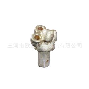 耐磨件系列C21小四分头螺旋钻中心齿螺旋钻杆配件螺旋钻配件