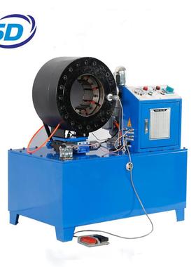 6-51mm压管机出口2寸4层液压油管压管机DX68DX69啤候机