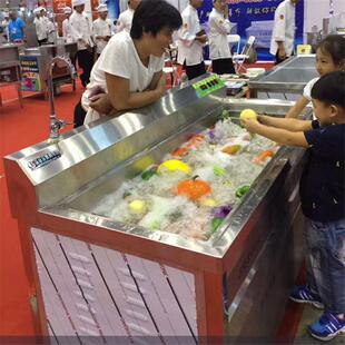 山东洗菜机厂家专业生产多功能涡流洗菜机气泡消毒事半功倍