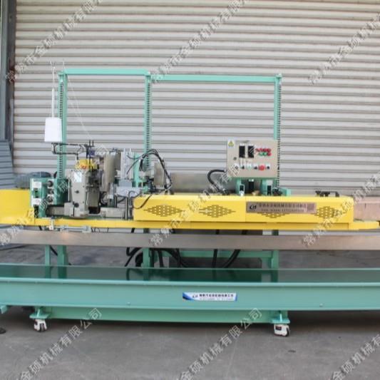 厂家供应金硕牌BZR-3编织袋热封折边贴标缝合机