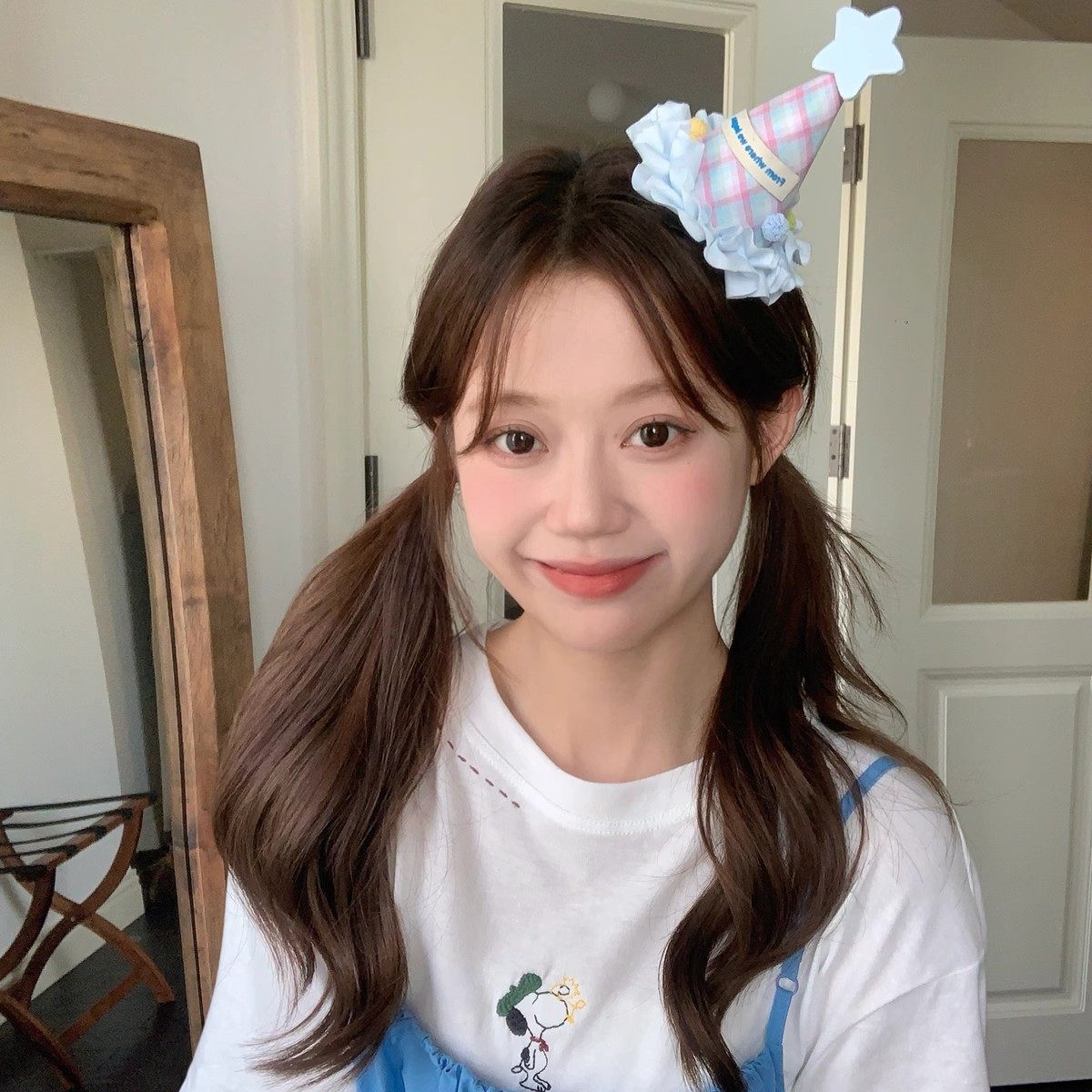 少女生日帽发卡派对道具头饰