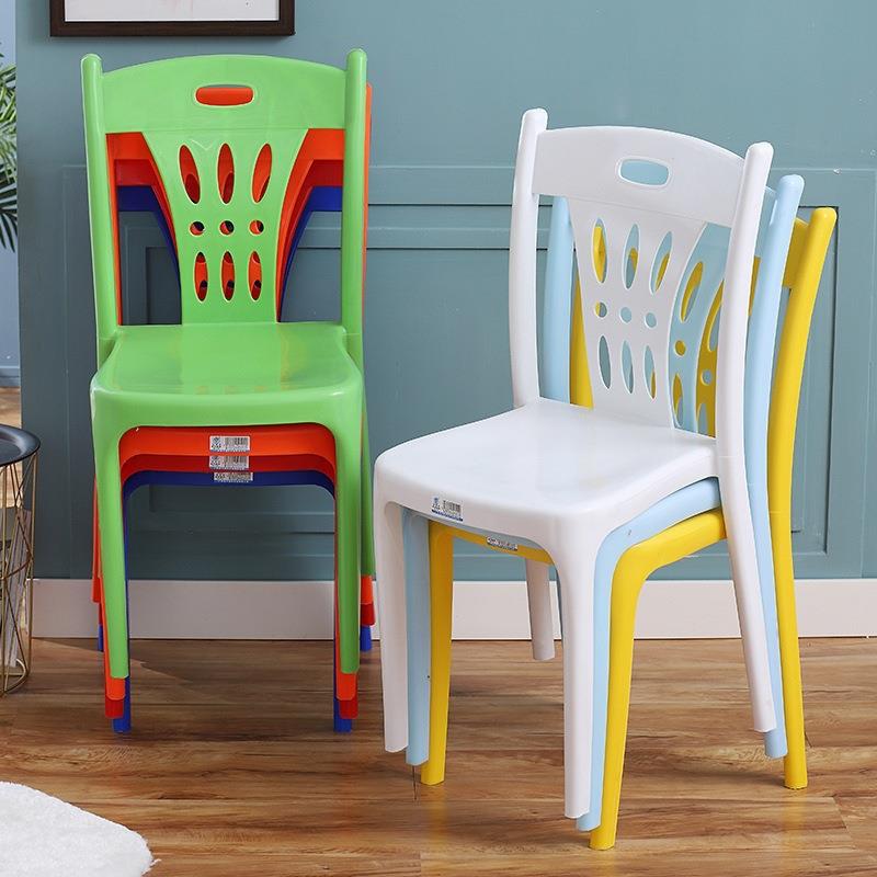 塑料椅子加厚成人款餐厅凳子大排档户外塑料凳子演讲活动塑胶凳子