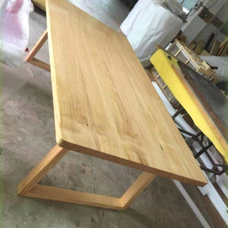 实木老榆木板吧台板定制台面板松木板餐桌写字台工作台桌面板搁板