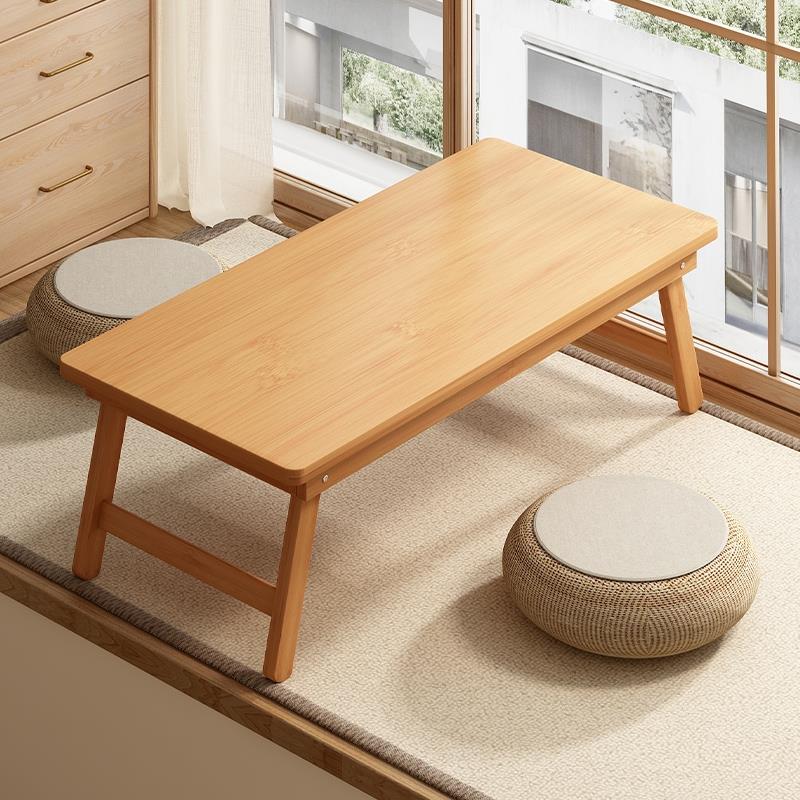 可折叠桌子家用飘窗小桌子床上学习桌炕桌榻榻米茶桌阳台茶几矮桌