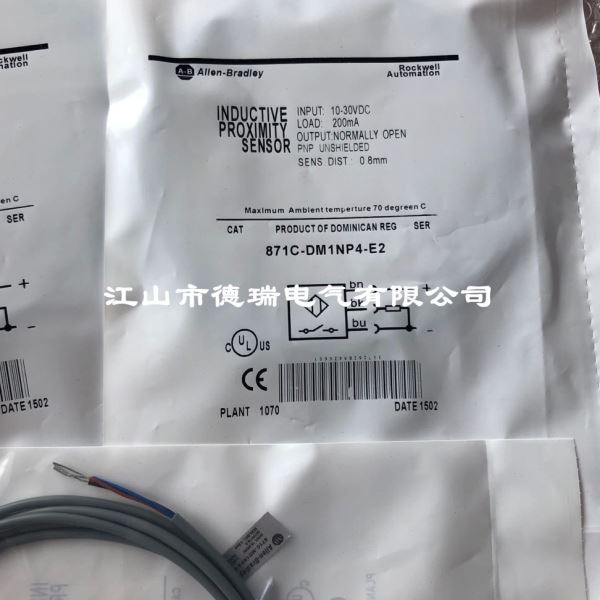 美国AB罗克韦尔接近开关传感器871C-DM1NN4-E2  871C-DM1NP4-E2