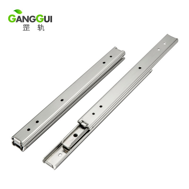 20宽系列双层导轨IDA63滑轨轻载型KC-284三节钢制滑轨C2431轨道