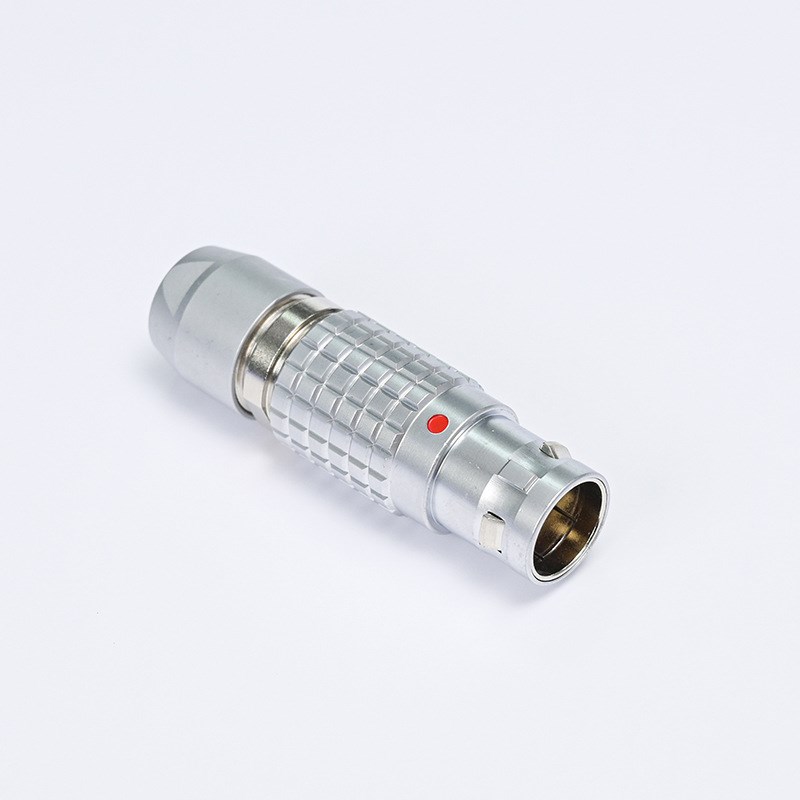 兼容LEMO雷莫金属连接器FGG.EGG.1B.2B.4芯自锁电线航空插头插座