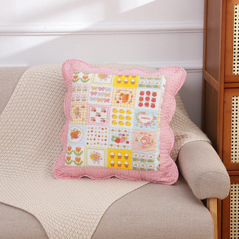 四季现代简约抱枕套百搭家用美观靠垫套亲肤透气可机洗