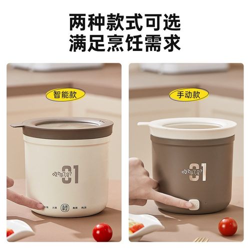 迷你学生锅小型宿舍便携一体锅小功率电锅多功能礼品锅速食泡面锅