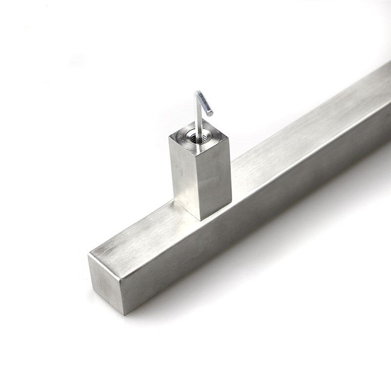 美式谷仓门拉手 推拉门移门室内 304不锈钢玻璃门 大木门手把方形