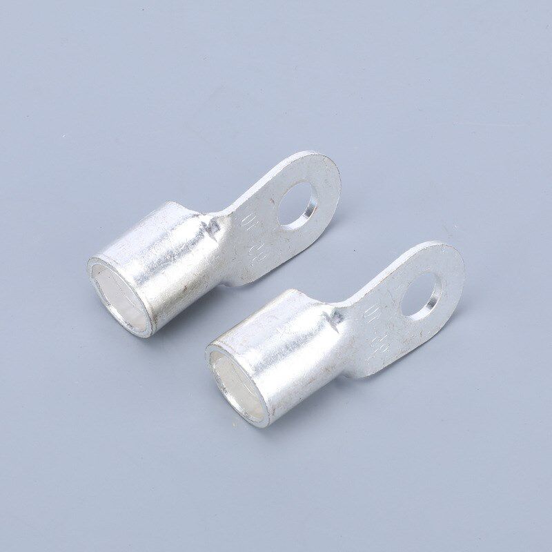OT1 1.5 2.5平方 冷压接线端子O型叉形裸端头铜线鼻子镀银接线耳