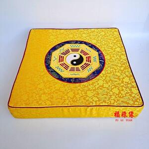 方形拜跪垫家用跪垫打坐专用蒲团道家家用太极八卦垫坐垫跪垫