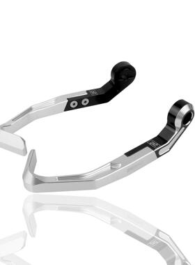 适用极核电动车AE4i AE5i AE6 AE8S+改装牛角防摔护手铝合金护弓