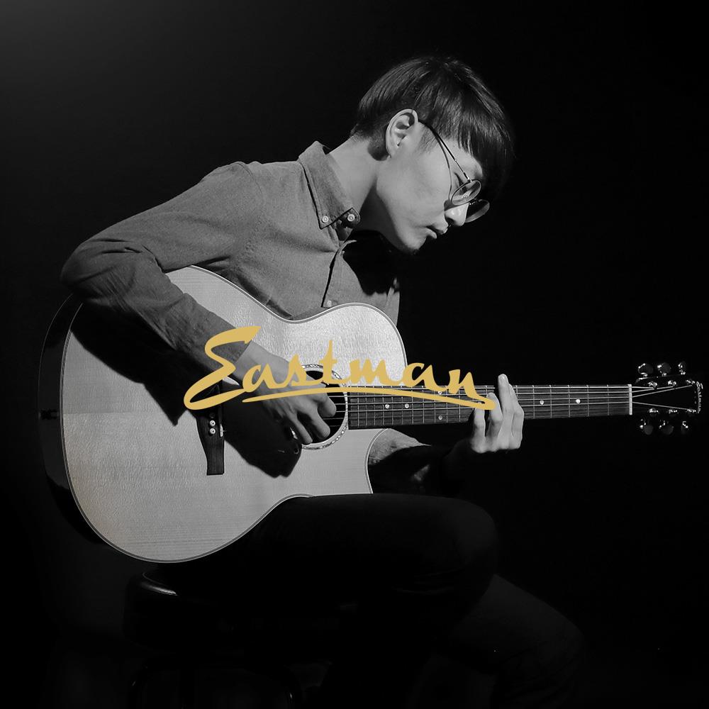 元子弹 Eastman伊斯特曼PCH1 PCH2 面单板学生男女电箱民谣木吉他