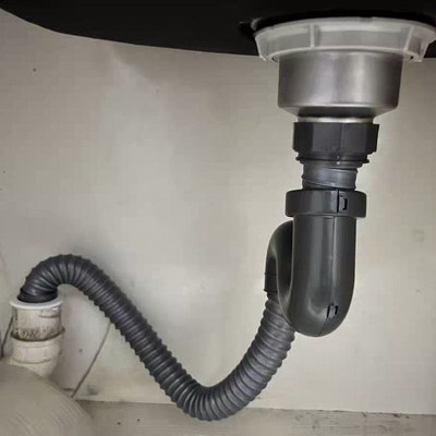 下水管管道排水水槽厨房洗碗池洗菜盆水池套装下水器管子配件双槽